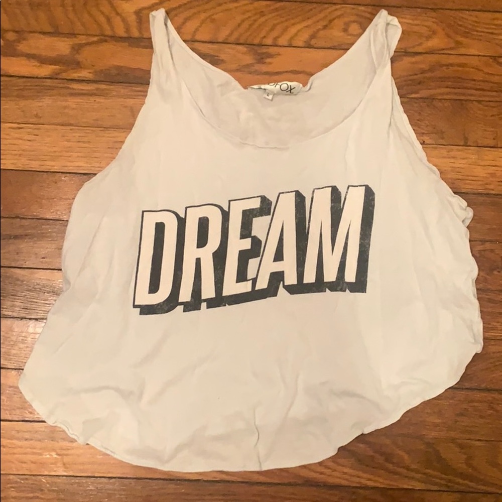 Wildfox Light Blue Cozy Tank